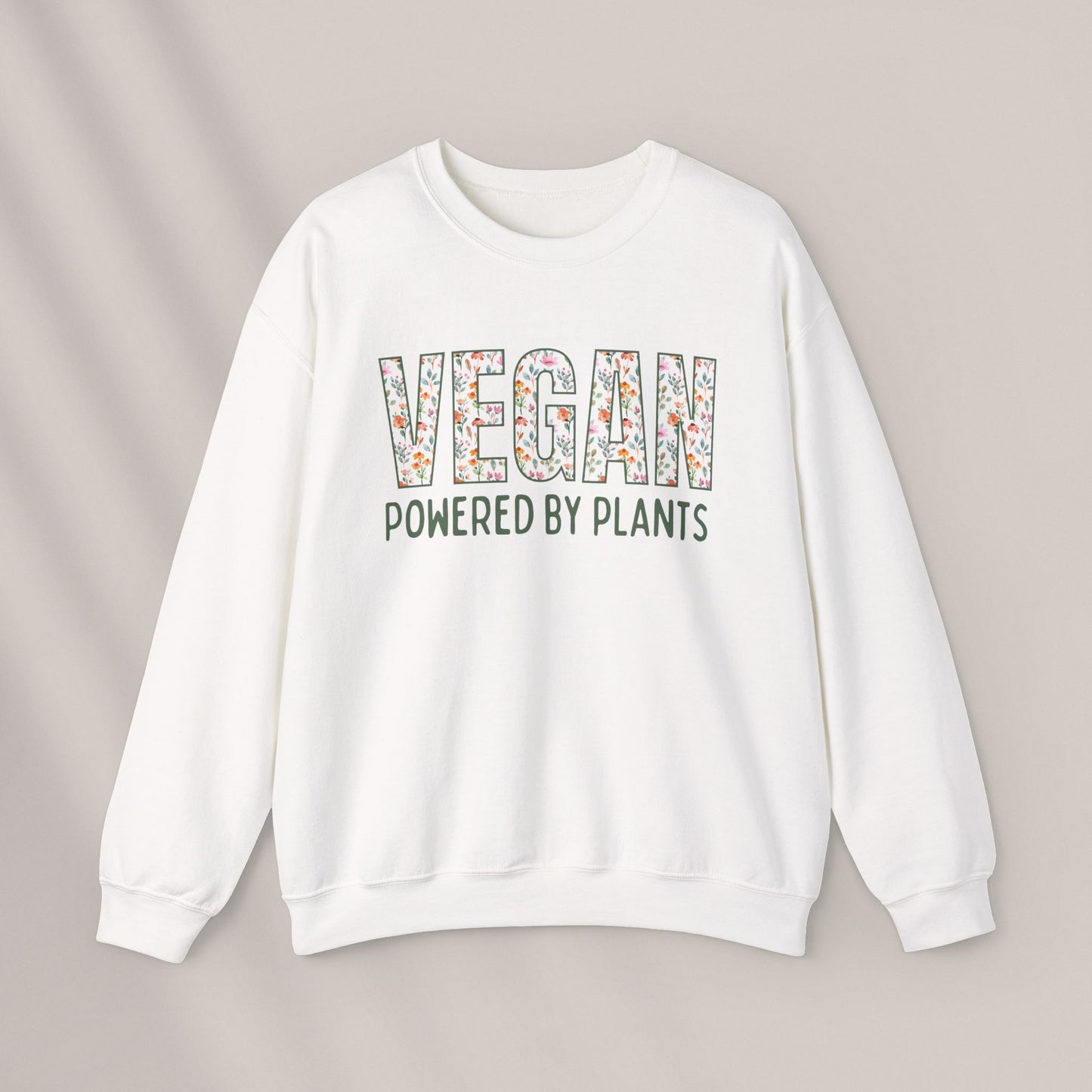 Powered by Plants. Crewneck Sweatshirt
