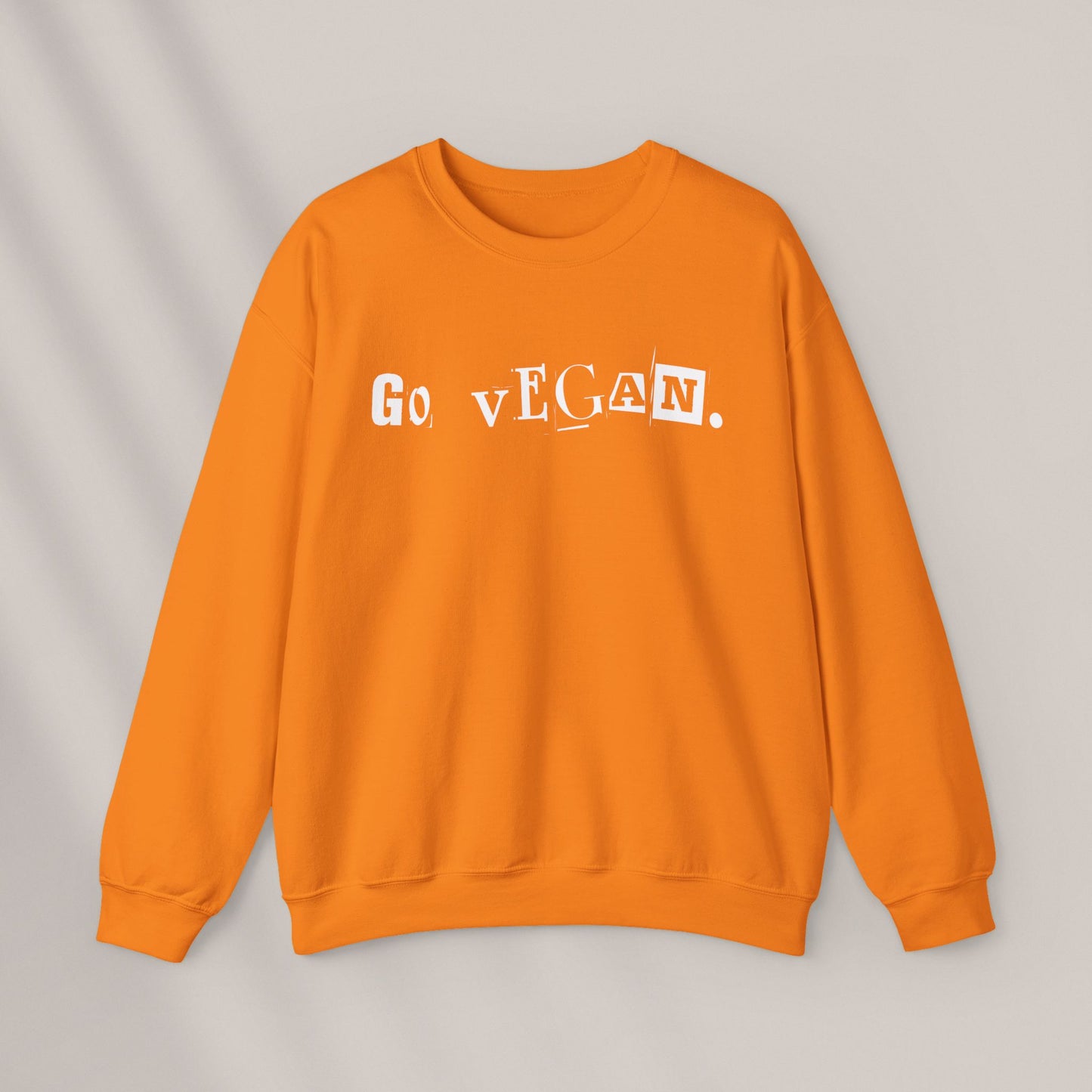 Go Vegan. Crewneck Sweatshirt