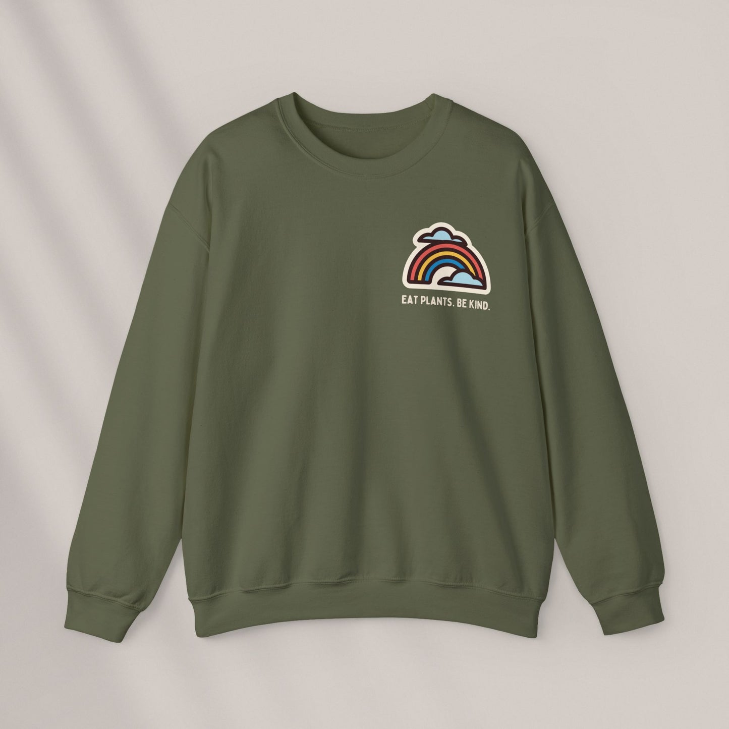 Eat Plants. Be Kind. Crewneck Sweatshirt