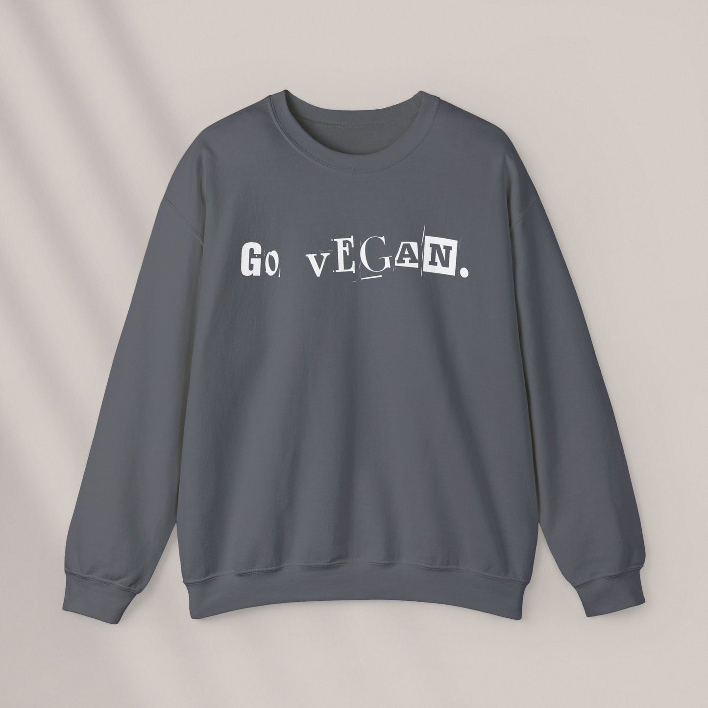 Go Vegan. Crewneck Sweatshirt
