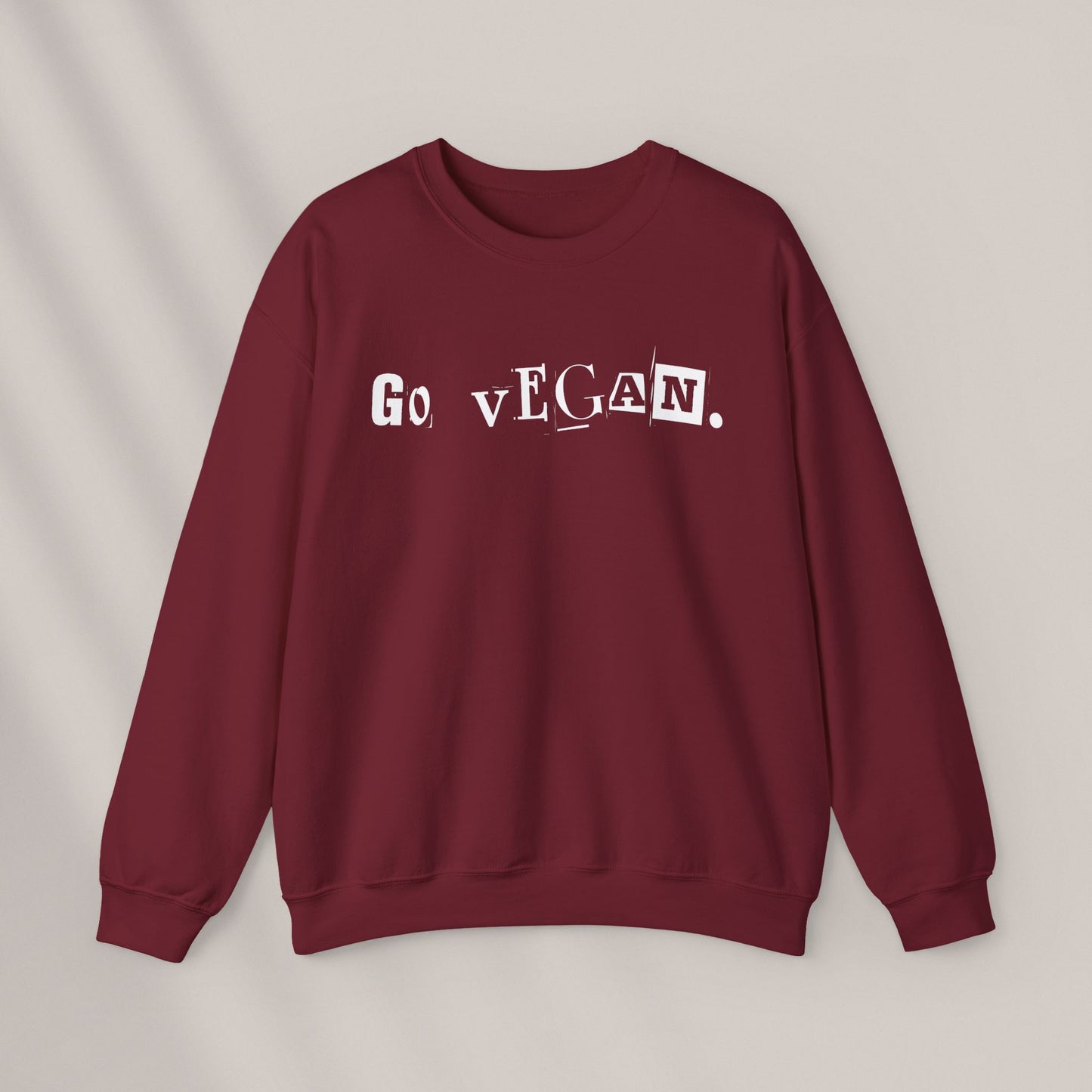 Go Vegan. Crewneck Sweatshirt