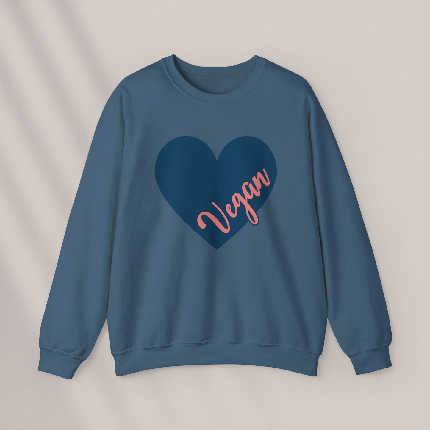 My Vegan Heart. Crewneck Sweatshirt