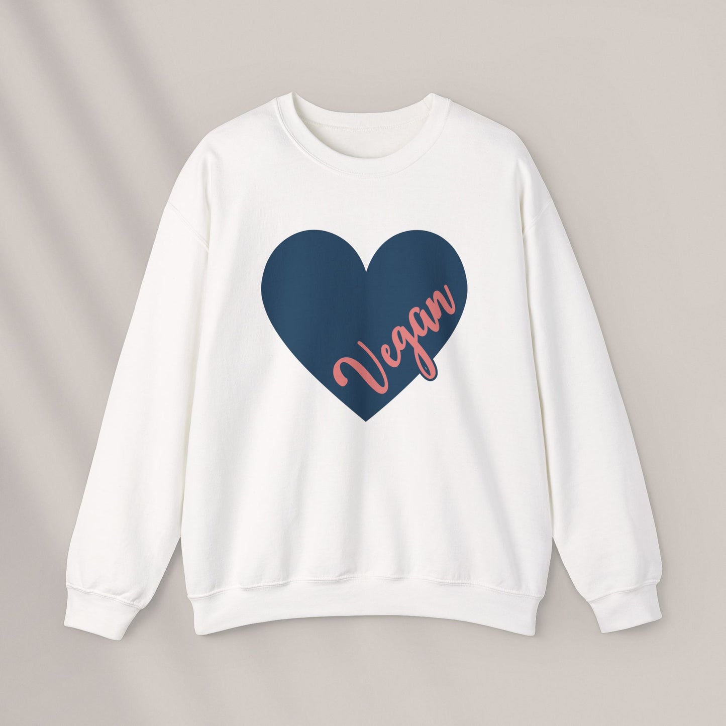 My Vegan Heart. Crewneck Sweatshirt
