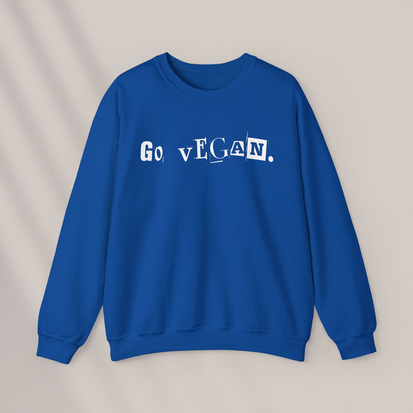 Go Vegan. Crewneck Sweatshirt