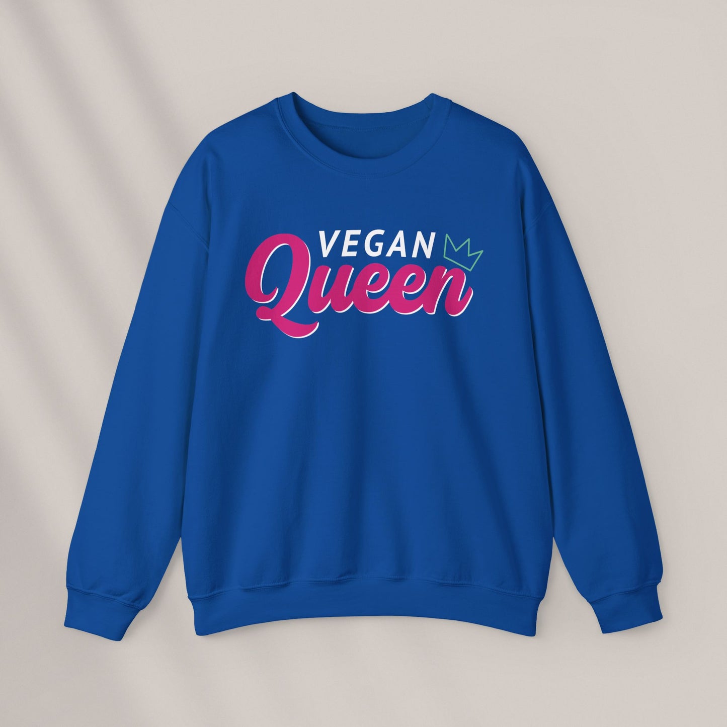 Vegan Queen. Crewneck Sweatshirt