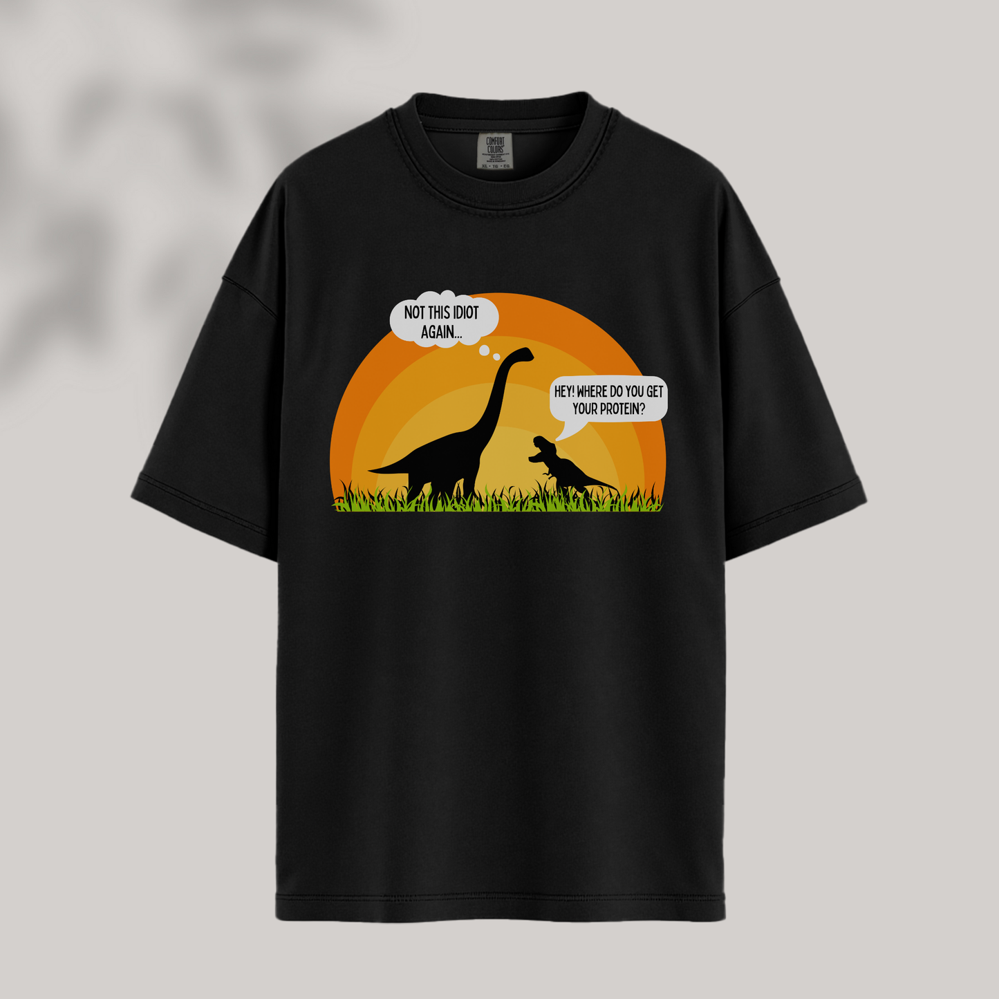 Not This Idiot Again Tee