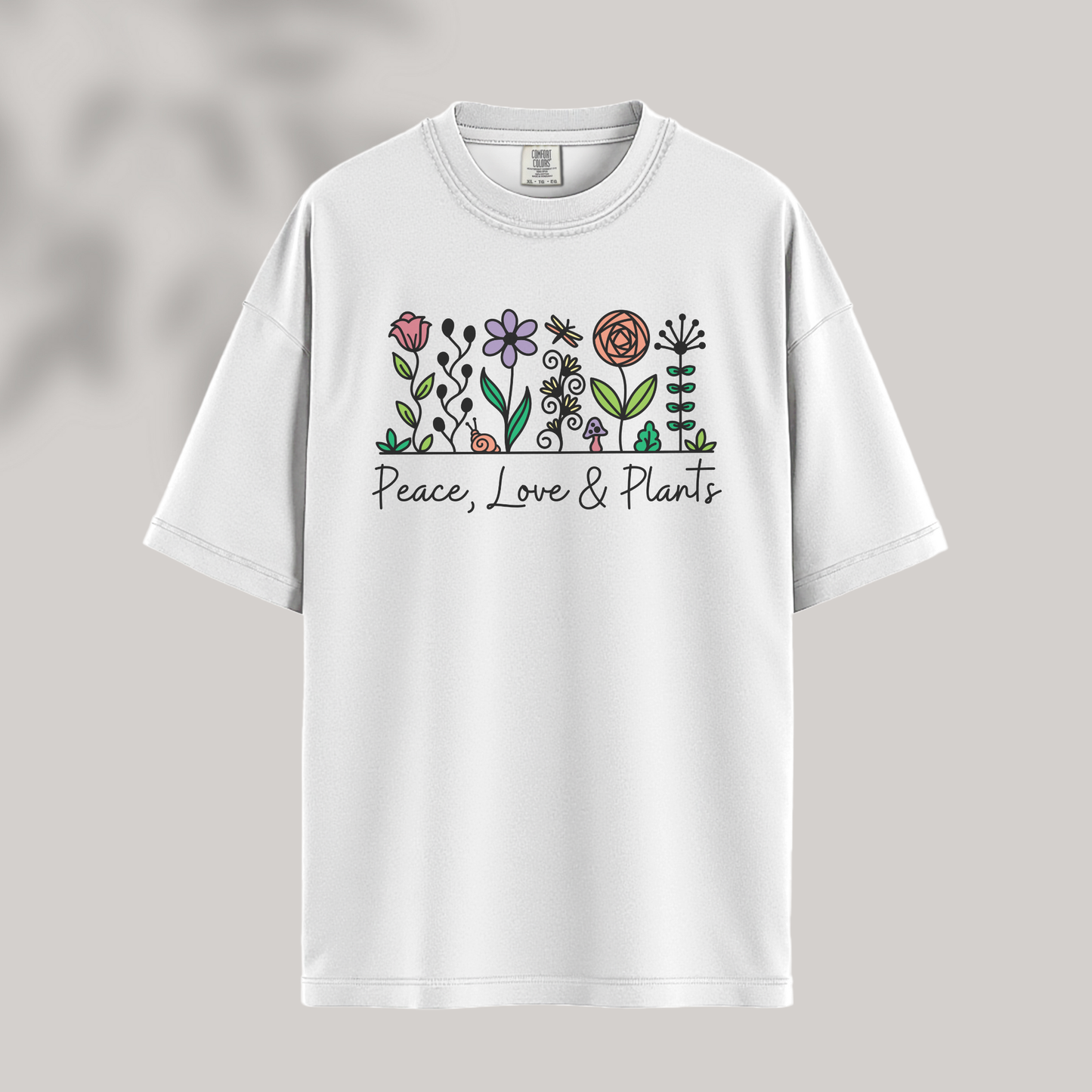 Peace, Love & Plants Tee