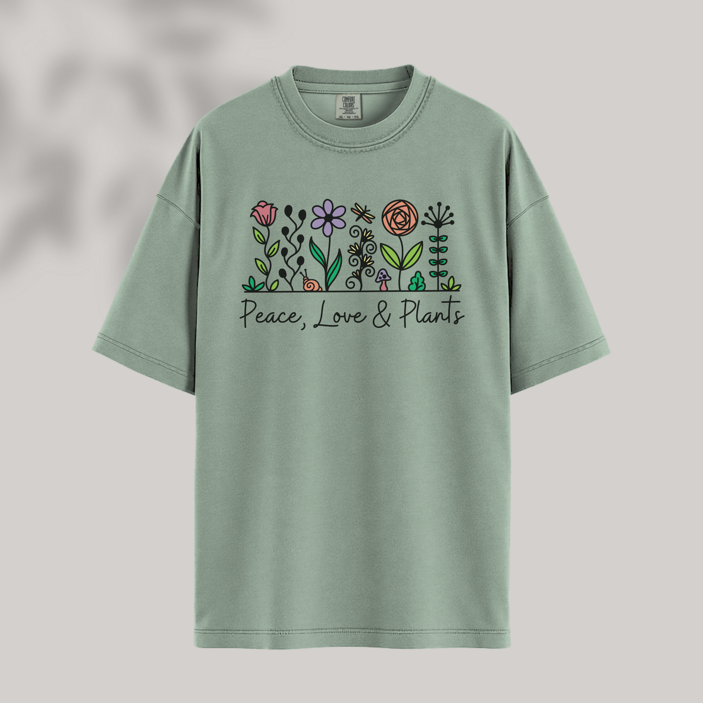 Peace, Love & Plants Tee