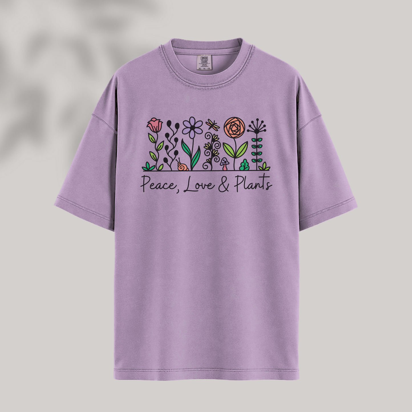 Peace, Love & Plants Tee
