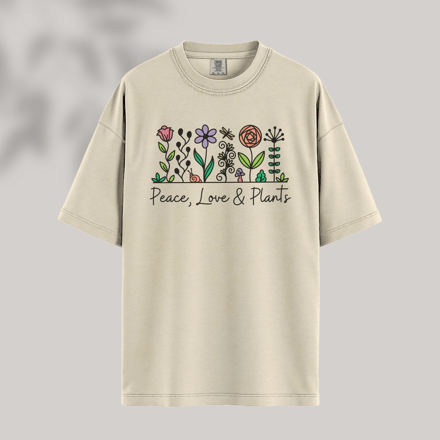 Peace, Love & Plants Tee