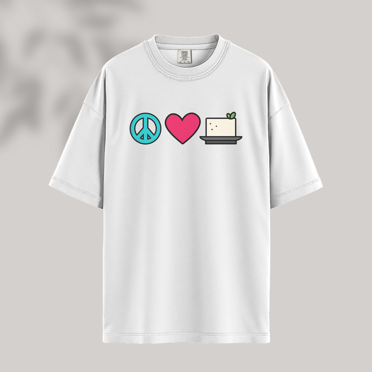 Peace, Love & Tofu Tee
