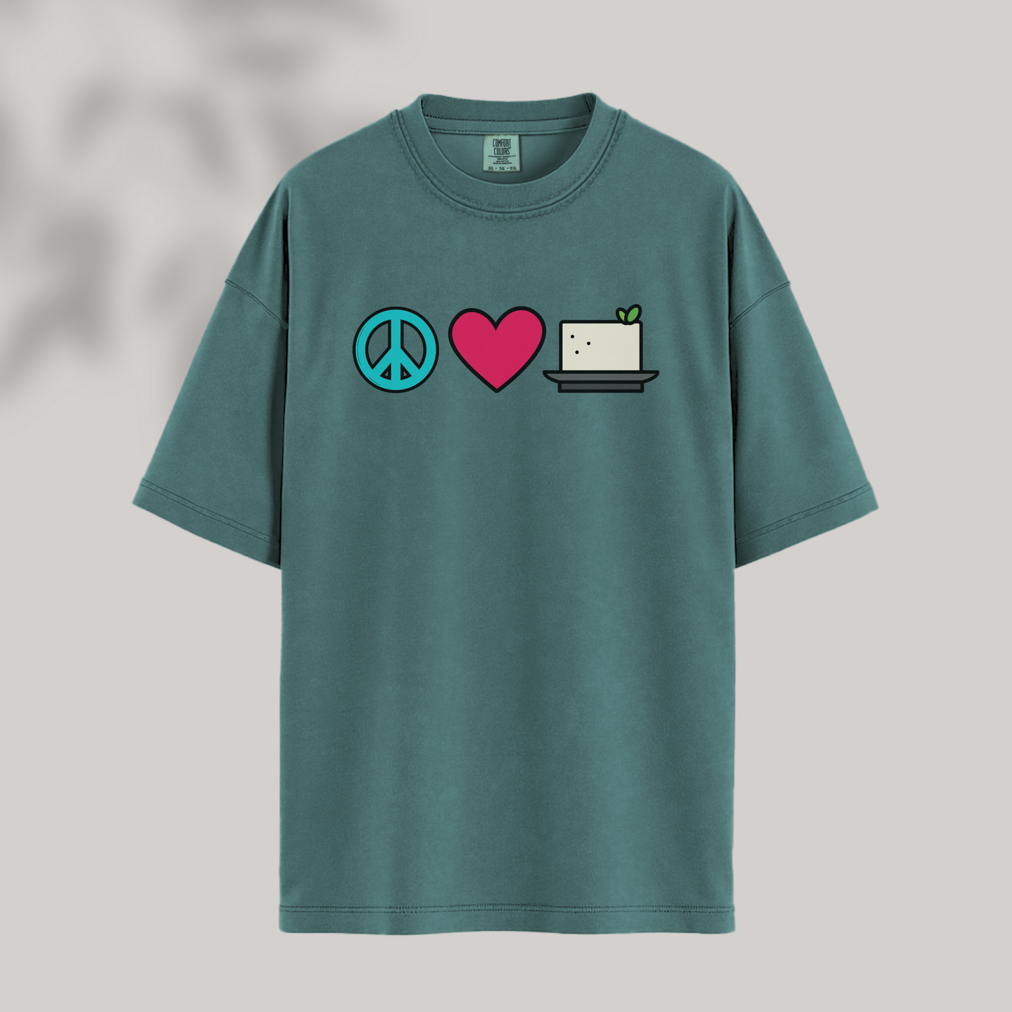 Peace, Love & Tofu Tee