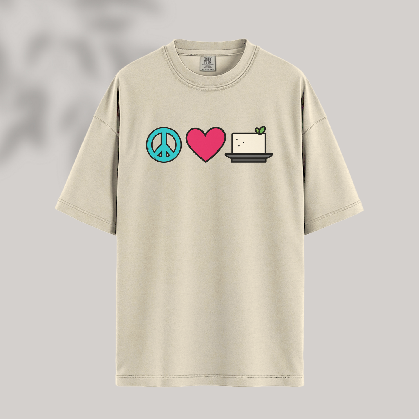 Peace, Love & Tofu Tee