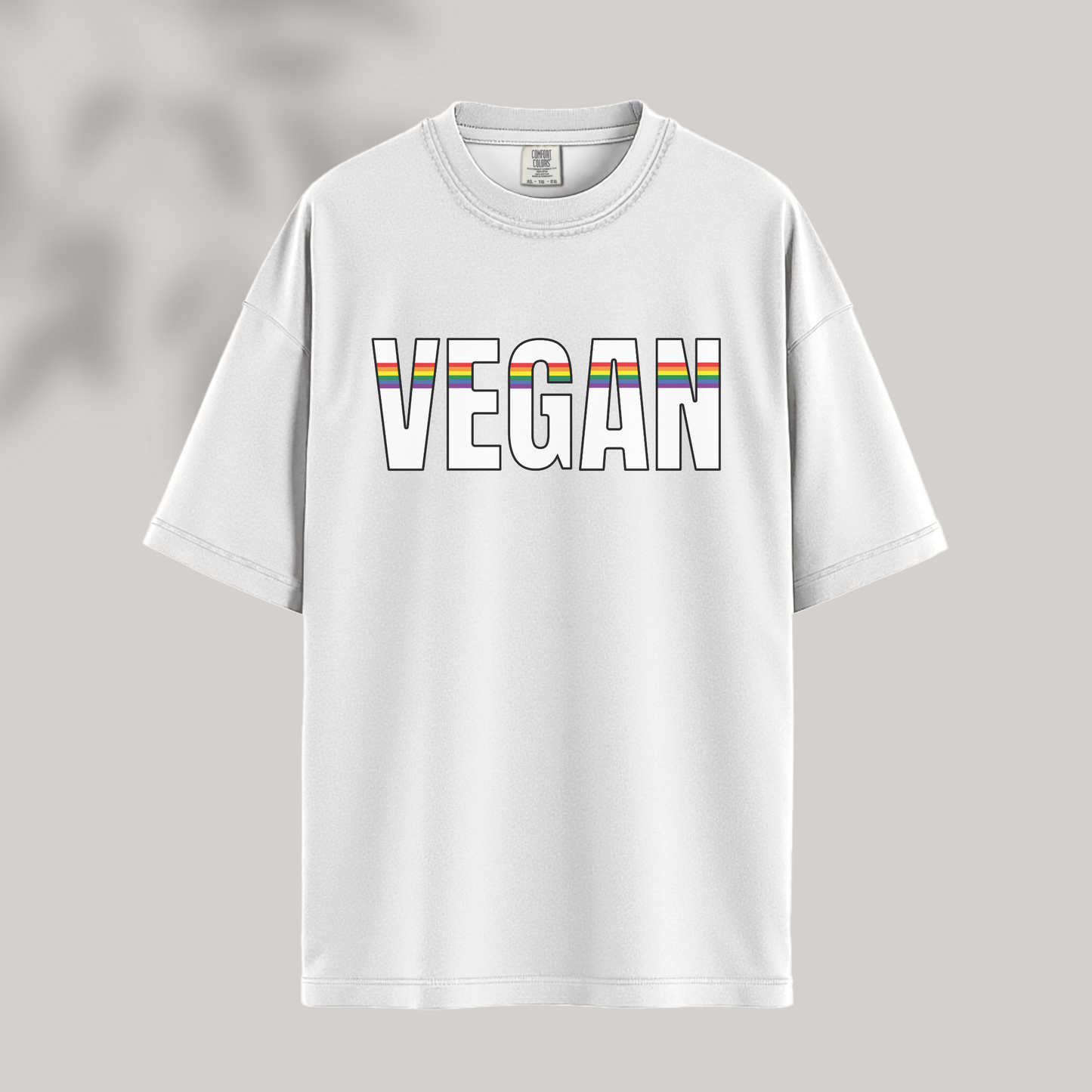 Rainbow Stripe Tee