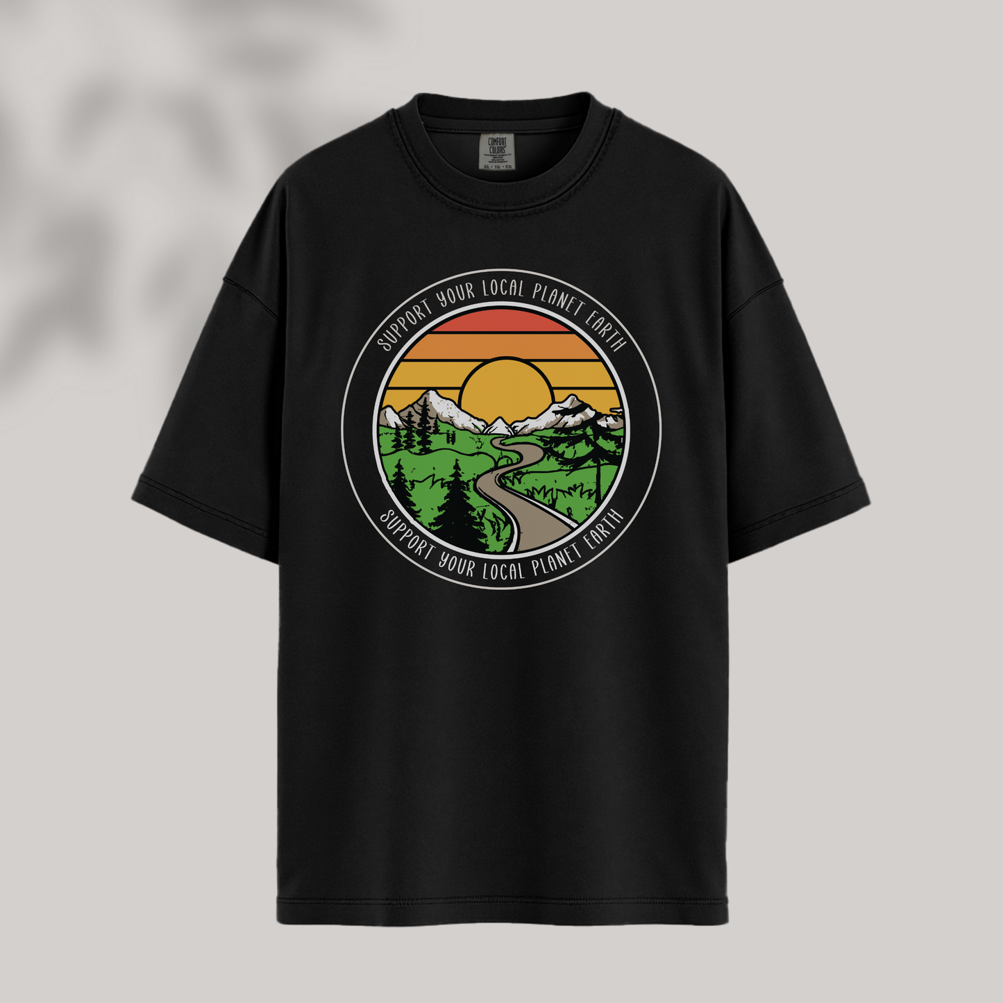 Support Your Local Planet Earth Tee