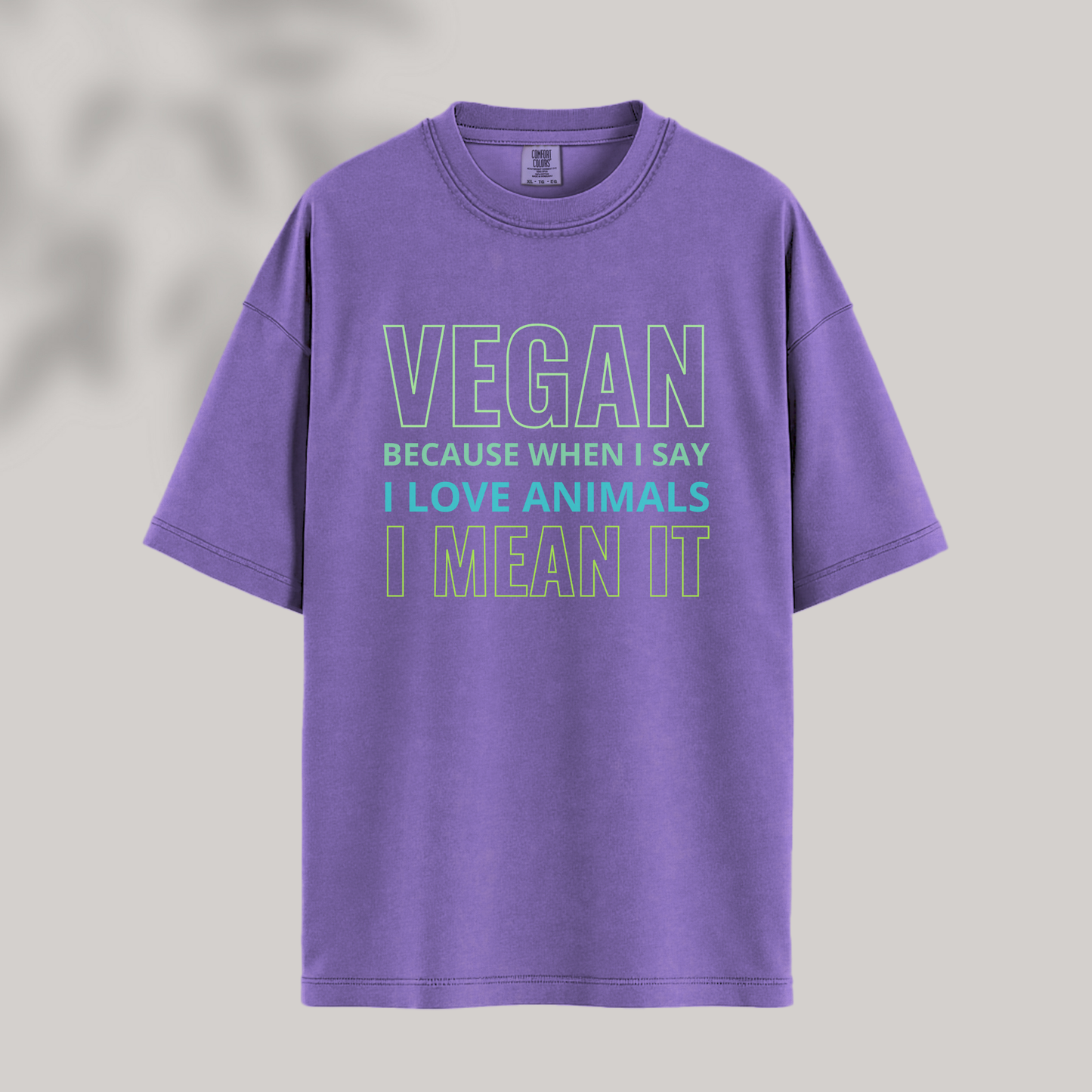 When I Say I Love Animals, I Mean It Tee