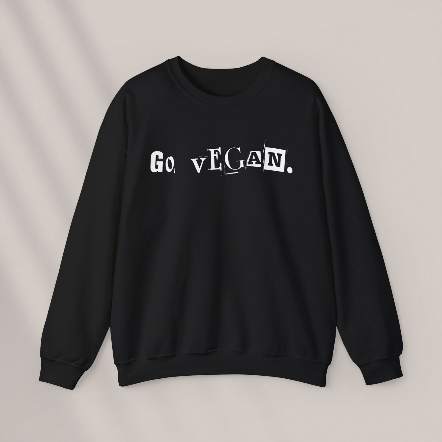 Go Vegan. Crewneck Sweatshirt