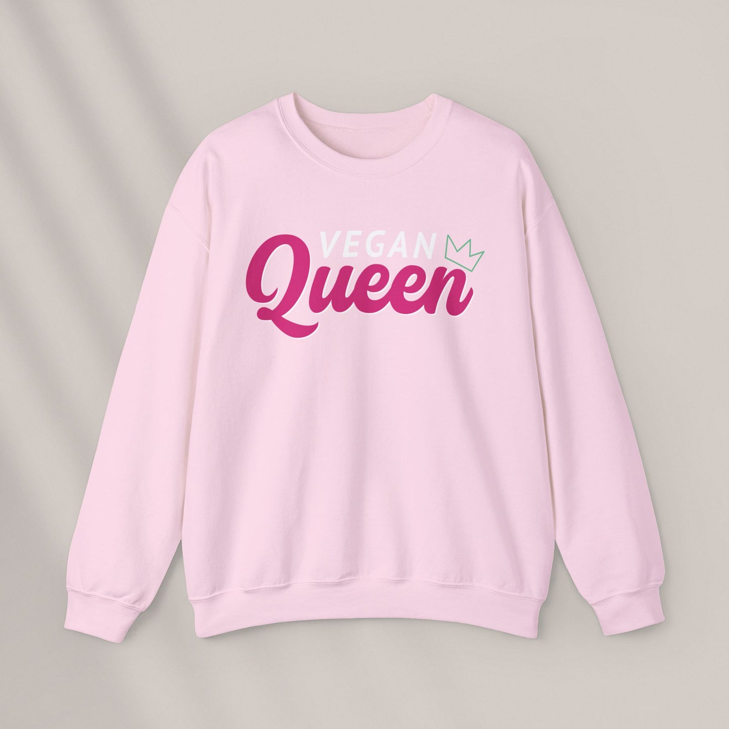 Vegan Queen. Crewneck Sweatshirt