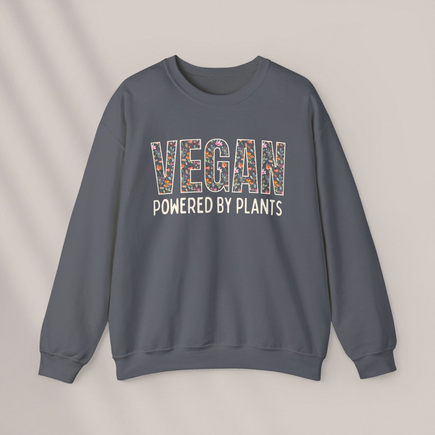 Powered by Plants. Crewneck Sweatshirt
