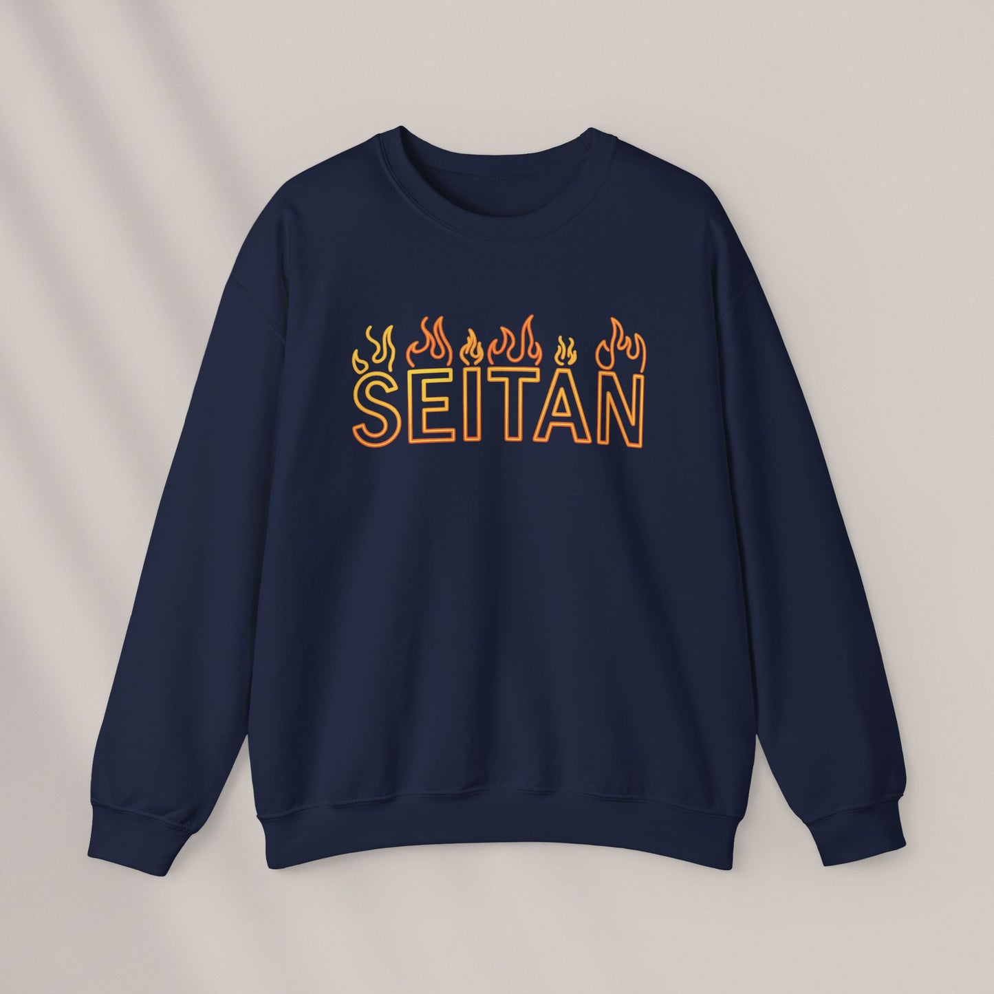 Seitan. Crewneck Sweatshirt
