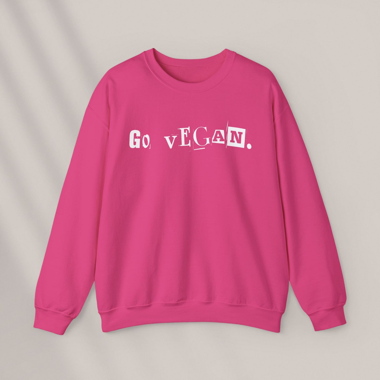 Go Vegan. Crewneck Sweatshirt