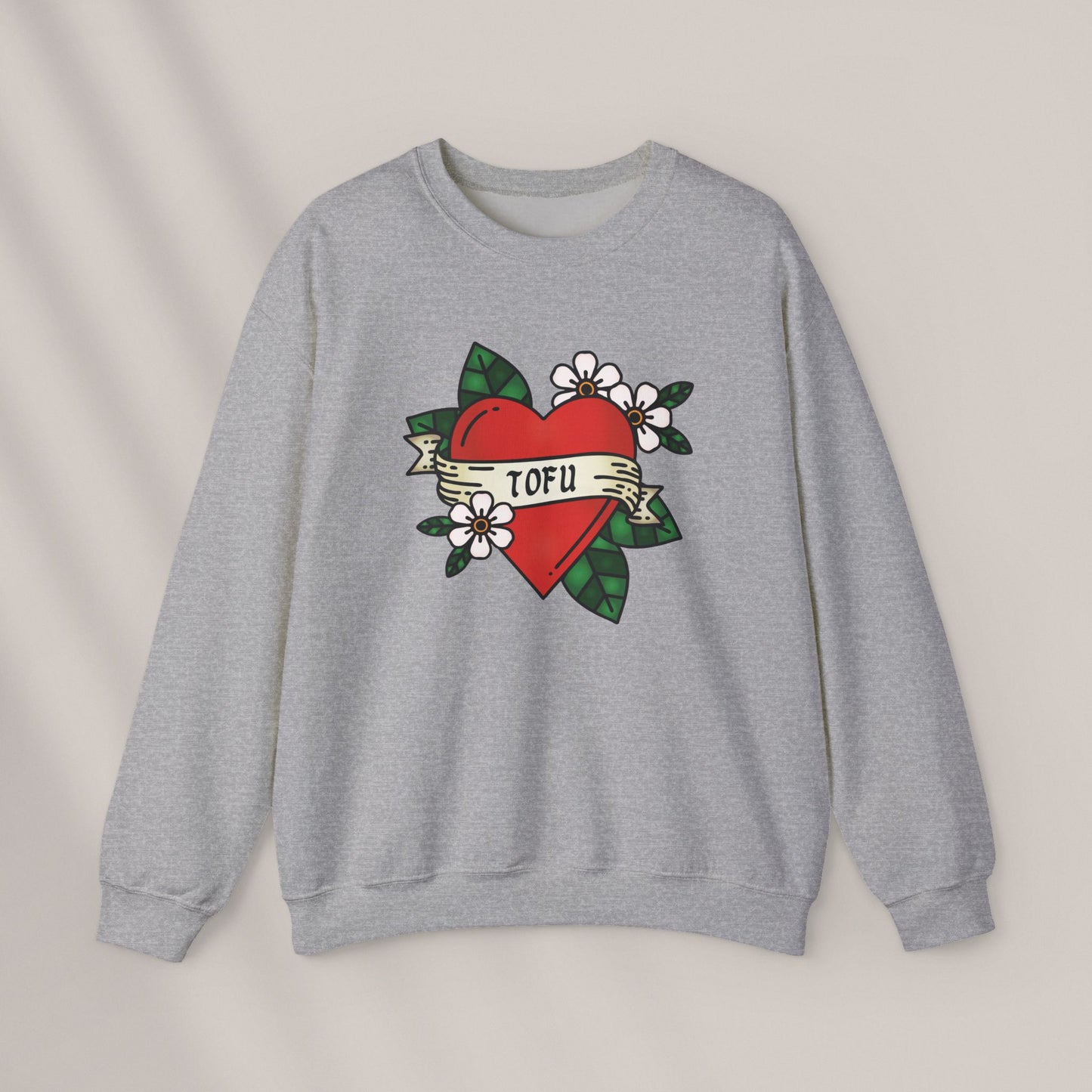 Tofu Love. Crewneck Sweatshirt