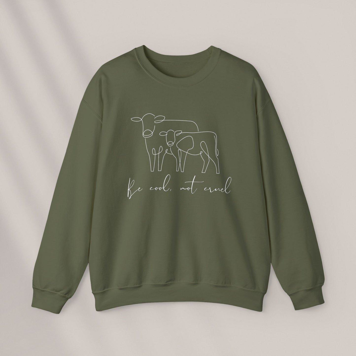 Be Cool. Not Cruel. Crewneck Sweatshirt