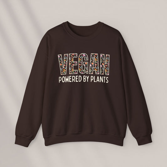 Powered by Plants. Crewneck Sweatshirt
