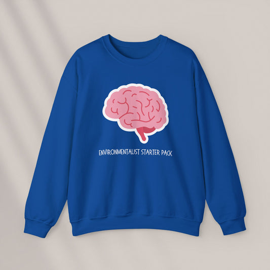 Environmentalist Starter Pack. Crewneck Sweatshirt