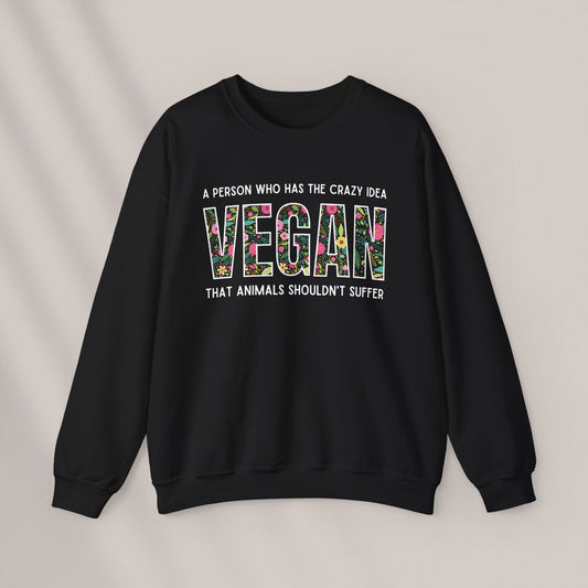 A Person Who Has the Crazy Idea. Crewneck Sweatshirt