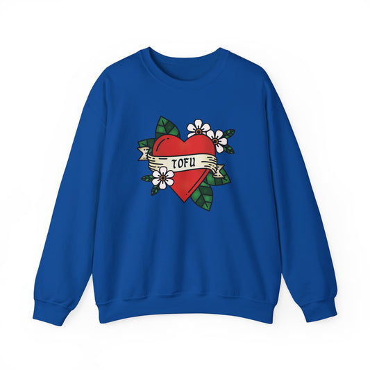 Tofu Love. Crewneck Sweatshirt