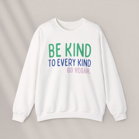 Be Kind to Every Kind. Crewneck Sweatshirt