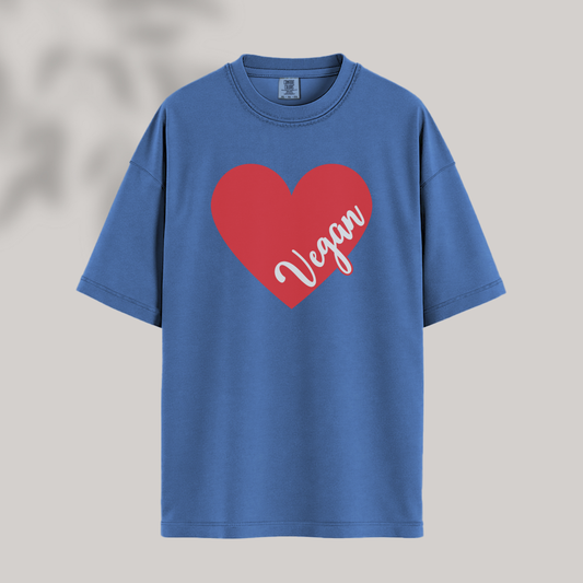 My Vegan Heart - Red Tee