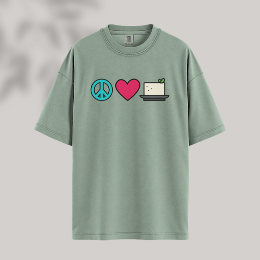 Peace, Love & Tofu Tee