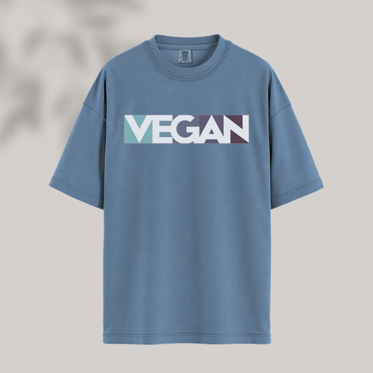Purple & Blue Vegan Tee