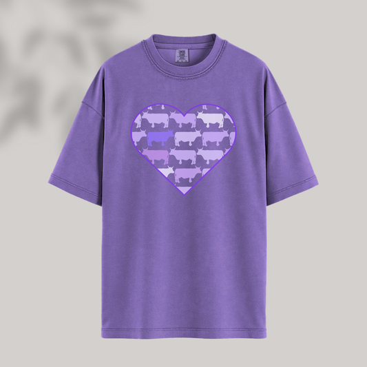 Violet Heart Tee