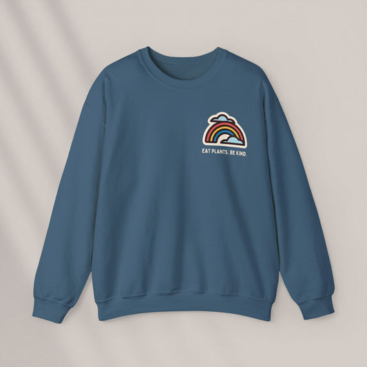 Eat Plants. Be Kind. Crewneck Sweatshirt