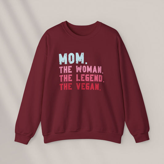 The Legend. The Vegan. Crewneck Sweatshirt