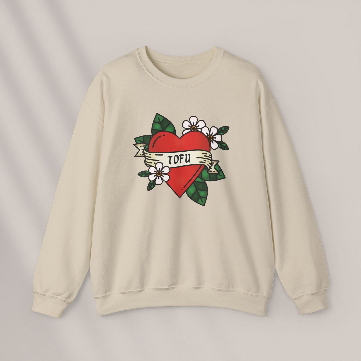 Tofu Love. Crewneck Sweatshirt