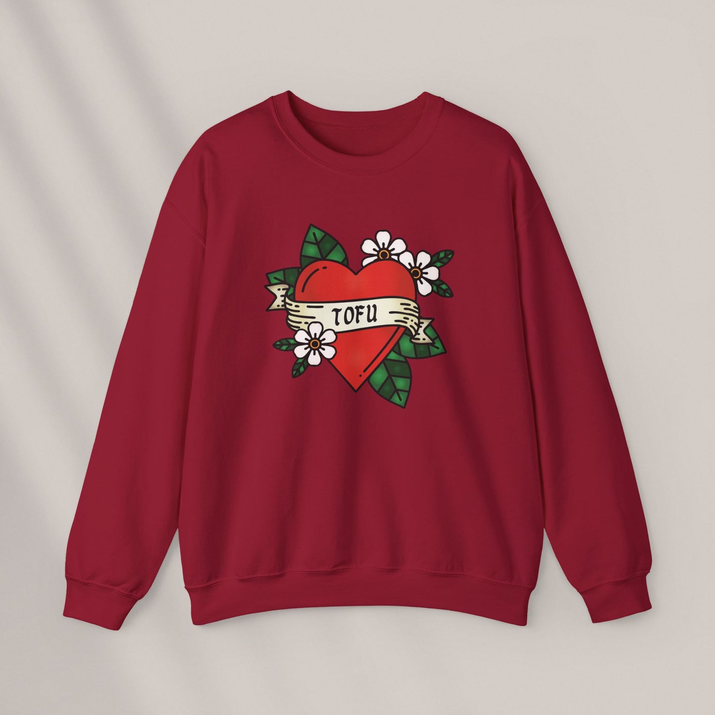 Tofu Love. Crewneck Sweatshirt
