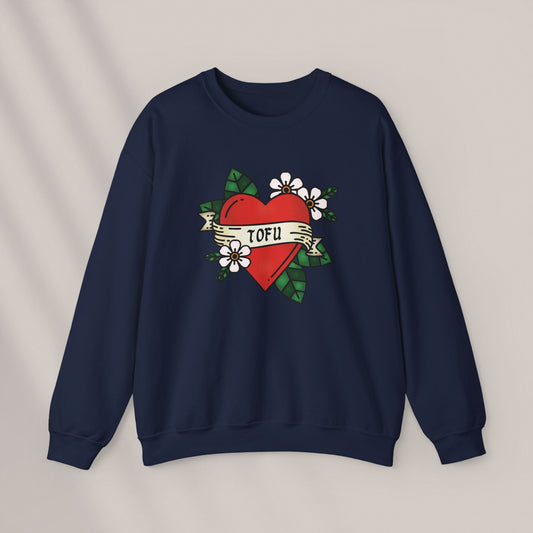 Tofu Love. Crewneck Sweatshirt